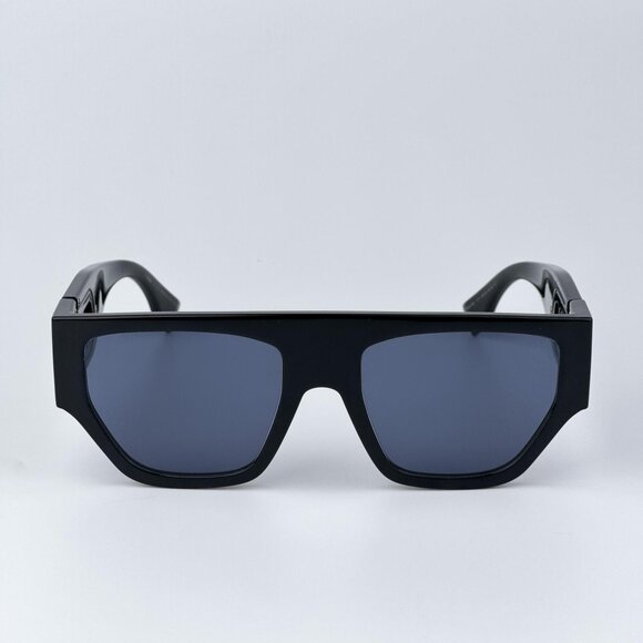 Fendi O'LOCK  FE40108U 01V  Women BRAND NEW Sunglasses Geometric Black Blue - Picture 4 of 12